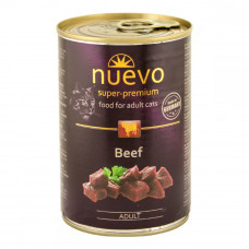 Nuevo Adult Beef Canned Cat Food with Beef