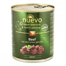 Nuevo Adult Beef Grain Free Беззерновой корм для собак с говядиной