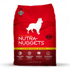 Nutra Nuggets Lamb & Rice (Nutra Nugets) red with lamb