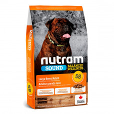 Nutram Sound Adult Large Breed S8 Holistic Food for Large Breed Dogs with Chicken and Oatmeal