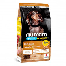 Nutram Total Grain-Free T27 Холистик беззерновой корм для собак малых пород с индейкой и курицей