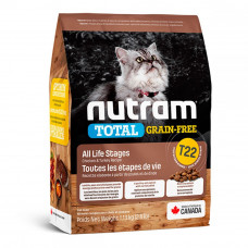 Nutram Total Grain-Free T22 Holistic Grain-Free Cat Food with Chicken and Turkey