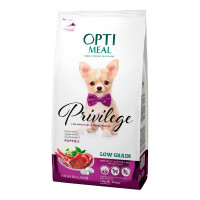 Optimeal Privilege Puppies Low Grain Small Breed Puppy Food with Lamb