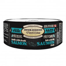 Oven-Baked Tradition Grain Free Salmon Grain-free canned food for cats with salmon pate