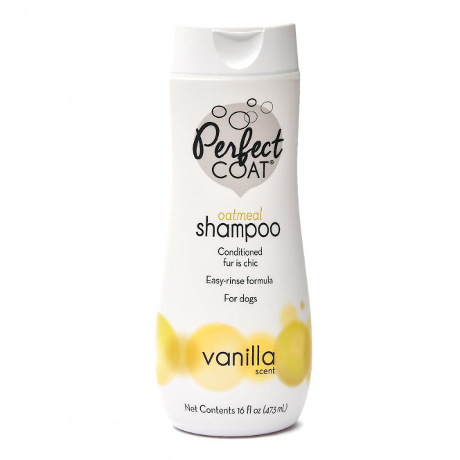 Perfect Coat Oatmeal Shampoo Vanilla Шампунь для раздраженной кожи у собак (аромат ванили)