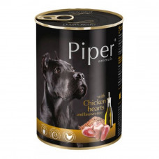 Dolina Noteci PIPER chicken hearts & brown rice Canned food for dogs with chicken hearts and brown rice