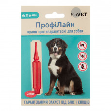 TM Priroda ProfiLine Drops from fleas and ticks for dogs (from 20 to 40 kg)