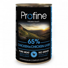 Profine Chicken & Chicken Liver Canned Dogs with Chicken and Liver