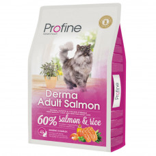 Profine Derma Adult Salmon and Rice Сухой корм для кошек с лососем и рисом