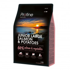 Profine Junior Large Salmon & Potatoes Сухой корм корм для щенков крупных пород с лососем и картофелем