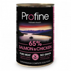 Profine Salmon & Chicken Canned dog food with salmon and chicken