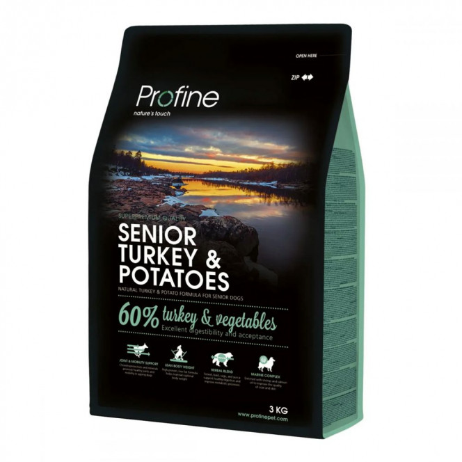 Profine Dog Senior Turkey & Potatoes Dry food for senior dogs of all breeds