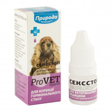 TM Priroda ProVet SexStop A drug for the correction of the hormonal state in dogs and cats