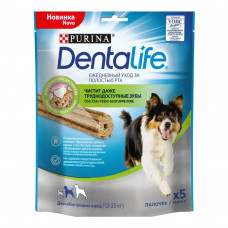 Purina Dentalife Жевательные палочки для собак средних пород