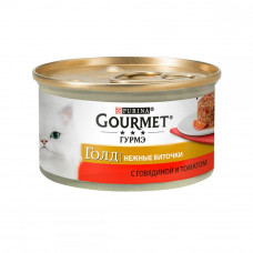 Gourmet Gold Нежные Биточки с говядиной и томатом