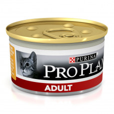 Purina Pro Plan Adult (банка) Консервы для кошек Паштет с курицей