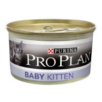 Purina Pro Plan Baby Kitten (банка) Консервы для котят Мусс с курицей