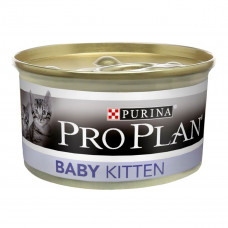 Purina Pro Plan Baby Kitten (tin) Canned food for kittens Mousse with chicken