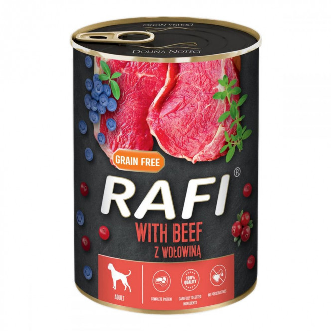 Dolina Noteci Rafi with Beef Grain-free dog food with beef