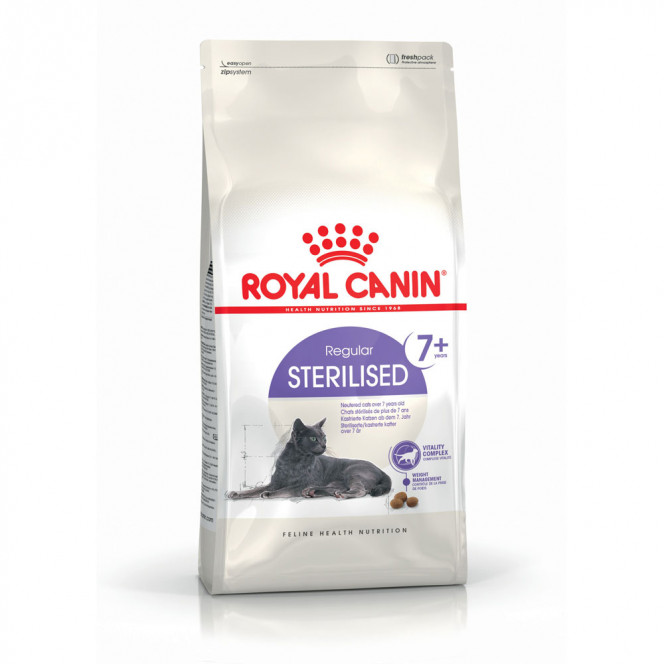 Royal Canin Sterilized 7+ for sterilized cats over 7 years old