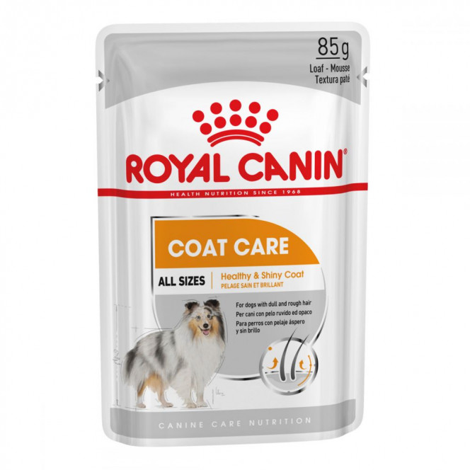 Royal Canin Coat Care (Spider) Canned food for dogs with dull and dry hair (pate)