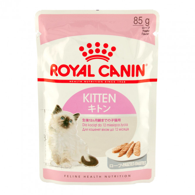 Royal Canin Kitten Консервы для котят до 12 месяцев паштет