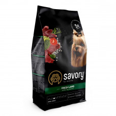 Savory Small Breed Fresh Lamb Dry food for small breeds with fresh lamb