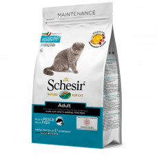 Schesir Cat Adult Fish Cухой монопротеиновый корм для кошек с рыбой