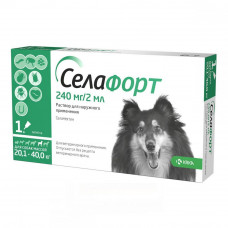 Selafort Selafort Spot-on drops for dogs from 20.1 to 40 kg