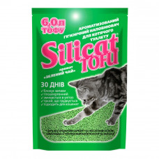 Silicat Tofu Granular Clumping Filler with Green Tea Flavor