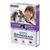 Superium Spinosad Tablets for dogs and cats from 2.5 to 5 kg