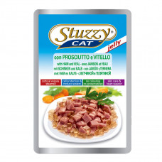 Stuzzy Cat Canned food for cats with ham and veal in jelly