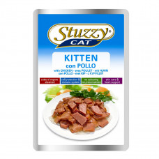 Stuzzy Cat Kitten (spider) Canned food for kittens with chicken in sauce