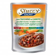 Stuzzy Dog Canned food for dogs with turkey and carrots in sauce