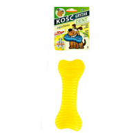 Sum-Plast Dent-a-Chew Bone Neon Ribbed Dog Bone with Vanilla Scent