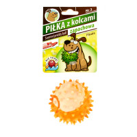 Sum-Plast Prickly Ball Studded ball for dogs with vanilla aroma