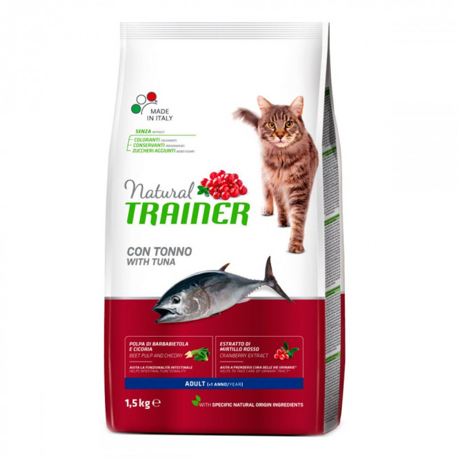 Trainer NATURAL Adult Cat food with tuna