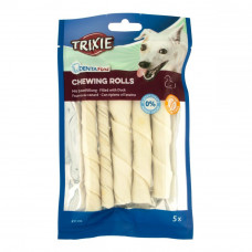 Trixie Denta Fun Chewing Rolls Dog Treats with Duck