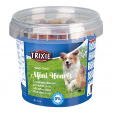 Trixie Trainer Snack Mini Hearts Dog Treats with Chicken, Lamb and Salmon