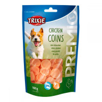 Trixie 31531 Premio Chicken Coins Dog Treats with Chicken