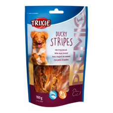 Trixie 31537 Premio Ducky Stripes Dog Treats with Duck