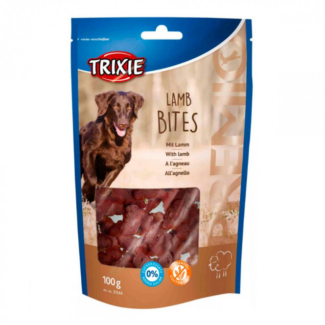 Trixie 31544 Premio Lamb Bites Dog Treats with Lamb