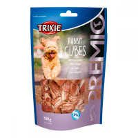 Trixie 31545 Premio Rabbit Cubes Dog Treats with Rabbit