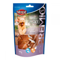 Trixie 31546 Premio Rabbit Drumsticks Dog Treats with Rabbit