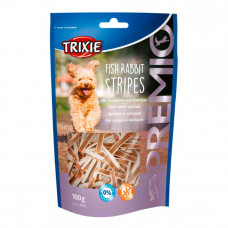 Trixie 31547 Premio Fish Rabbit Stripes Dog Treats with Rabbit and Cod