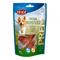 Trixie 31585 Premio Chicken Drumsticks Dog Treats with Chicken