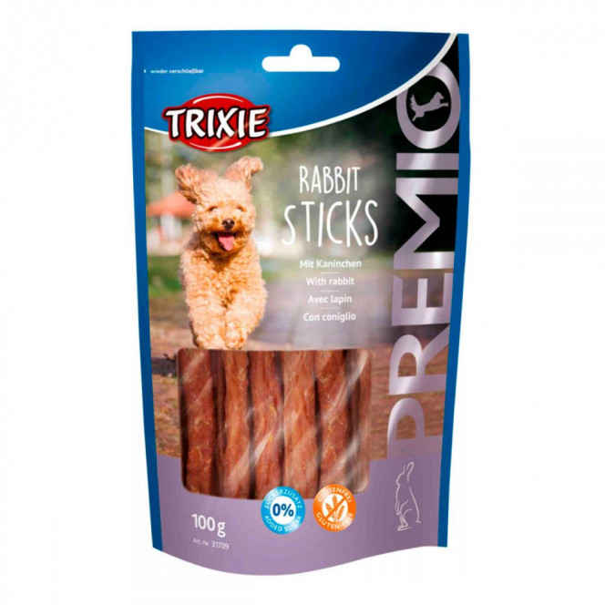 Trixie Premio Rabbit Sticks Dog Treats with Rabbit