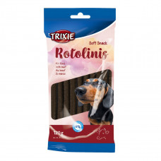 Trixie Soft Snack Rotolinis Treats for dogs beef sticks