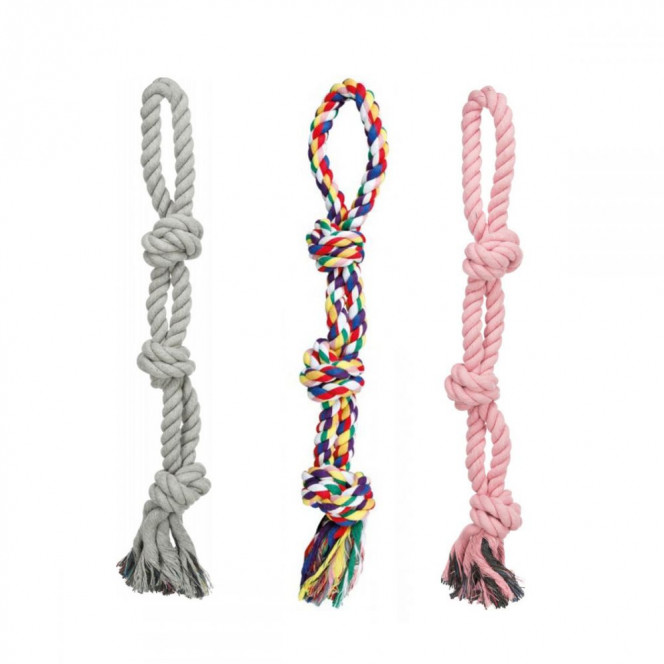 Trixie 3275 Dog toy 3-knot rope (60 cm)