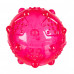 Trixie Dog toy rubber ball with squeaker and spikes